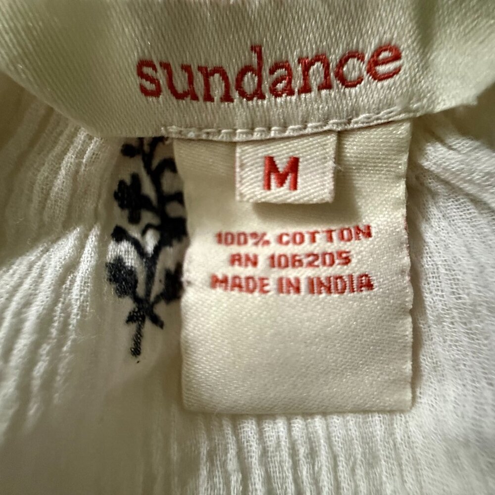 Sundance gauze top women's medium - Picture 6 of 6